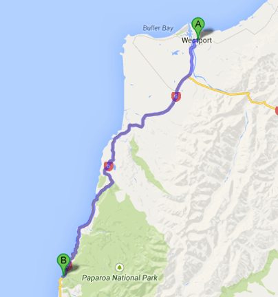 westport to punakaiki