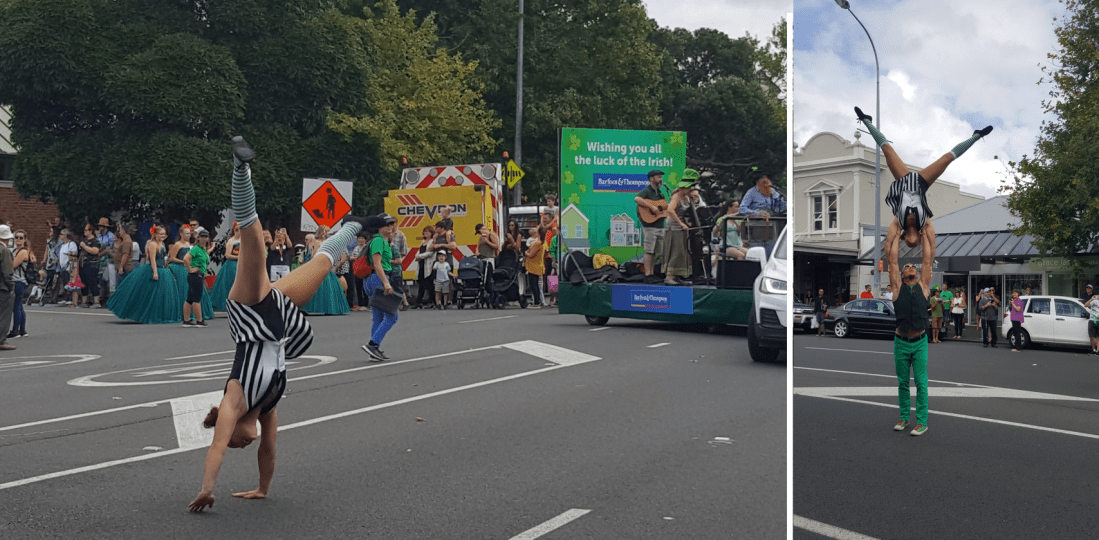 acrobatic performance